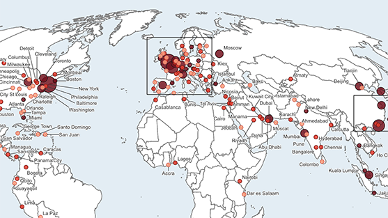 World cities map 2012 thumbnail