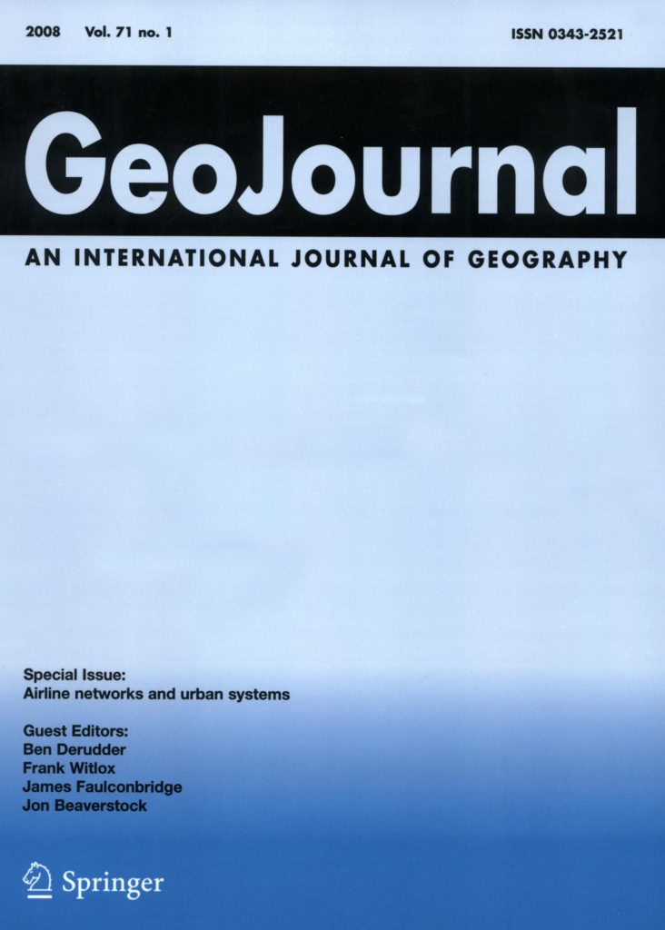 Cover of GeoJournal