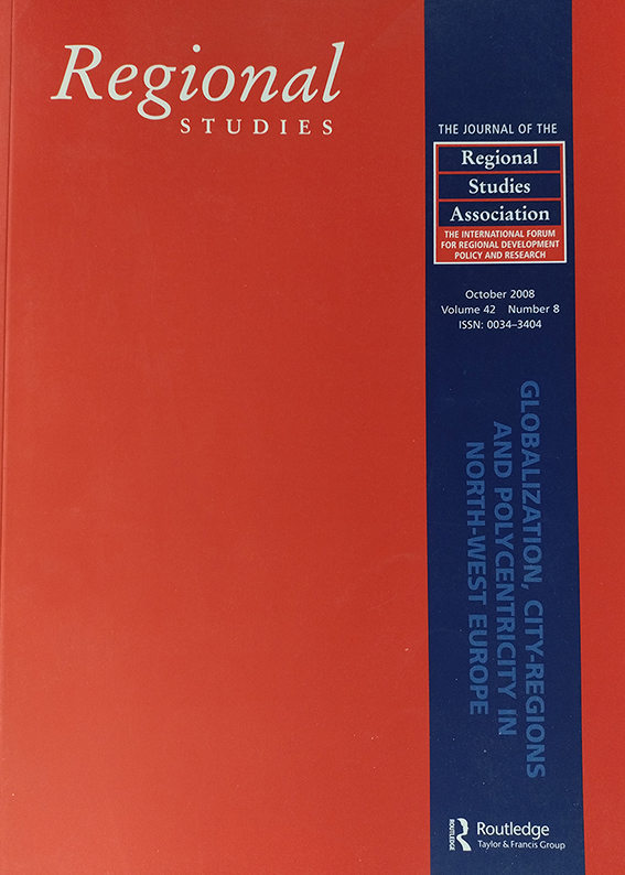 Cover of Regional Studies