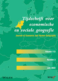 Cover of Tijdschrift voor Economische en Sociale Geografie