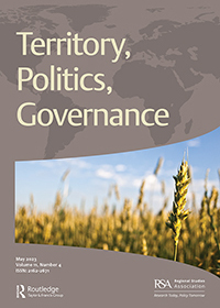 Cover of Territory, Politics, Governance